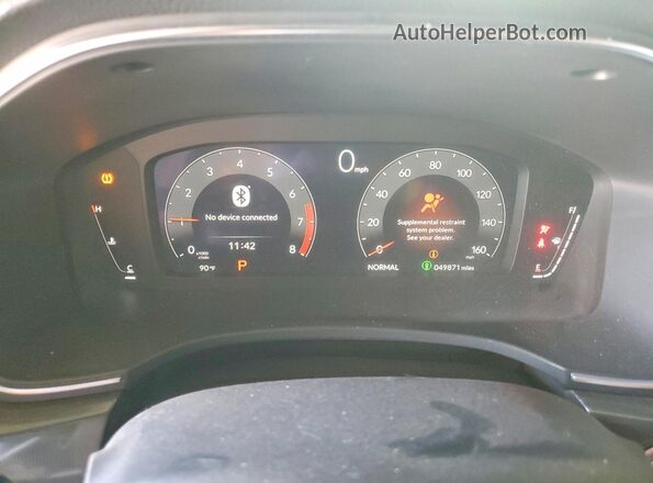 19UDE4H64RA011028 2024 ACURA INTEGRA Gray Vista del cuadro de instrumentos