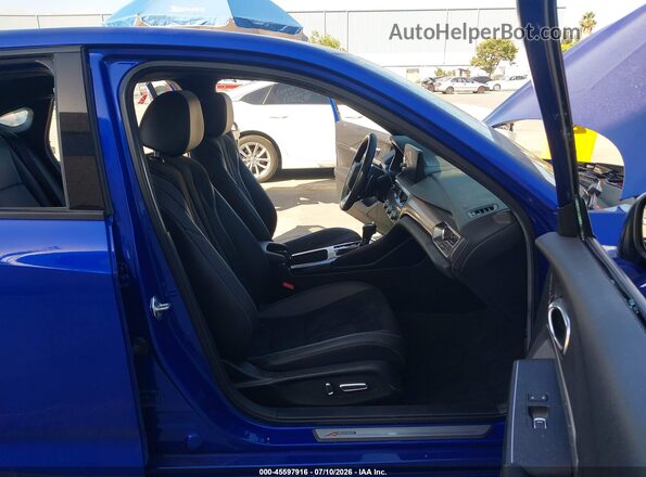 19UDE4H69SA001049 2025 ACURA INTEGRA Синий Вид салона спереди