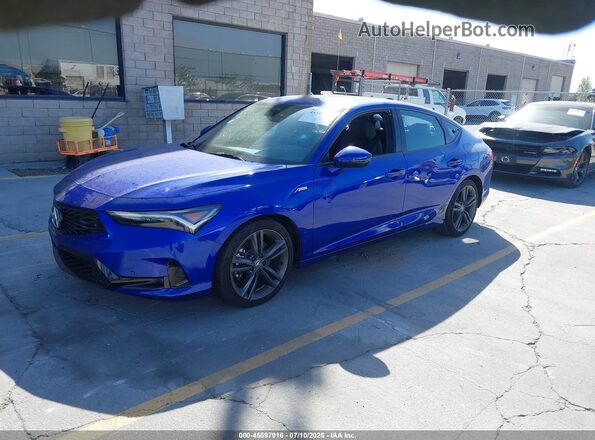 19UDE4H69SA001049 2025 ACURA INTEGRA Синий Передняя левая четверть