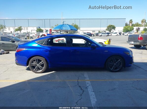 19UDE4H69SA001049 2025 ACURA INTEGRA Синий Вид задней части салона