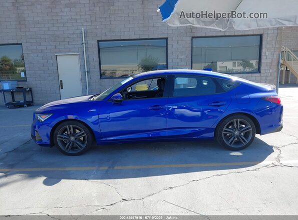 19UDE4H69SA001049 2025 ACURA INTEGRA Синий Панорамный вид салона 360°