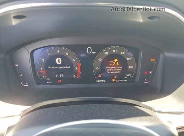 19UDE4H69TA001442 2026 ACURA INTEGRA Gray Vista del cuadro de instrumentos