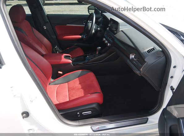 19UDE4H6XPA014156 2023 ACURA INTEGRA White წინა სალონის ხედი