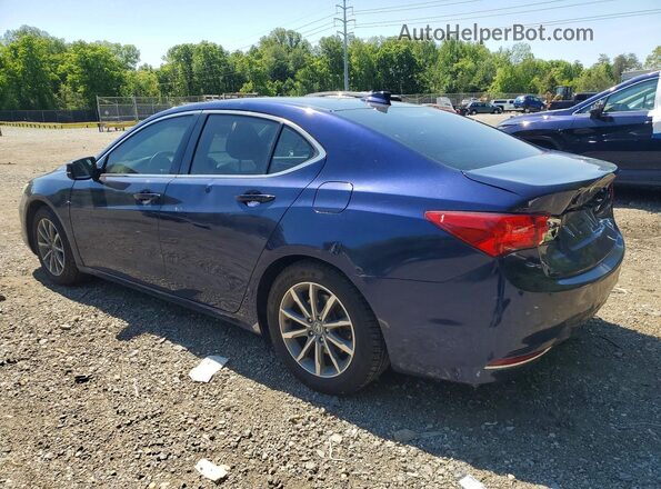 19UUB1F30JA003576 2018 ACURA TLX Blue Հետևի ձախ