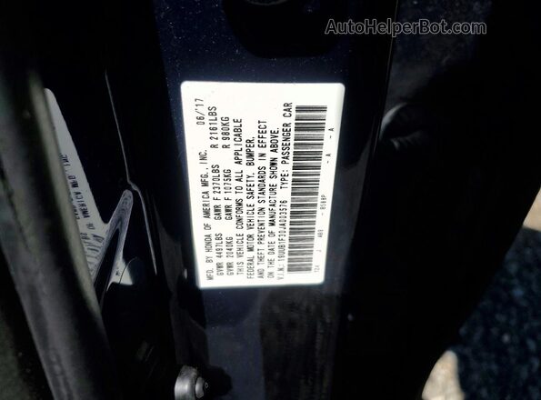 19UUB1F30JA003576 2018 ACURA TLX Blue Շարժիչի բաժամունքի տեսք