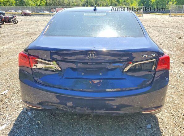 19UUB1F30JA003576 2018 ACURA TLX Blue Հետևի տեսք