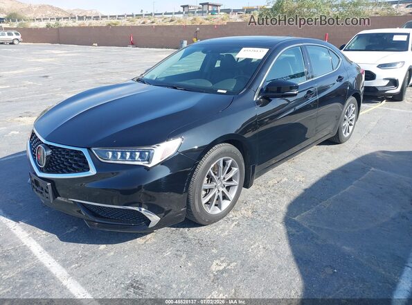 19UUB1F30JA003707 2018 ACURA TLX Black Vista tres cuartos delantera izquierda
