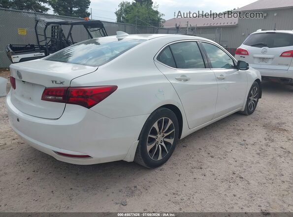 19UUB1F31GA004390 2016 ACURA TLX White Задня права чверть
