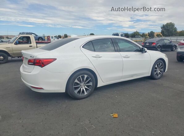 19UUB1F31GA005068 2016 ACURA TLX White უკანა მარჯვენა