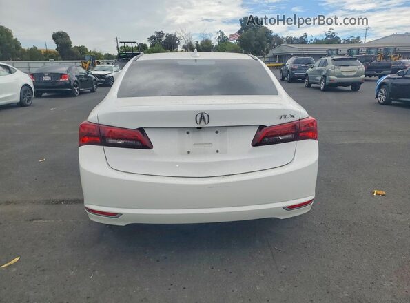 19UUB1F31GA005068 2016 ACURA TLX White უკანა ხედი