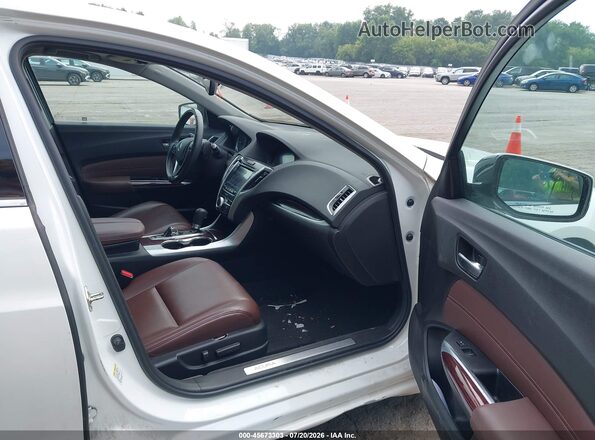 19UUB1F31GA007788 2016 ACURA TLX White Սալոնի դիմացի տեսք