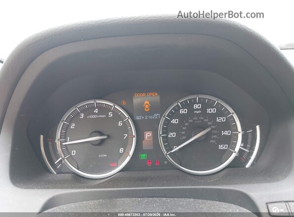 19UUB1F31GA007788 2016 ACURA TLX White Հետևի նստատեղերի տեսք