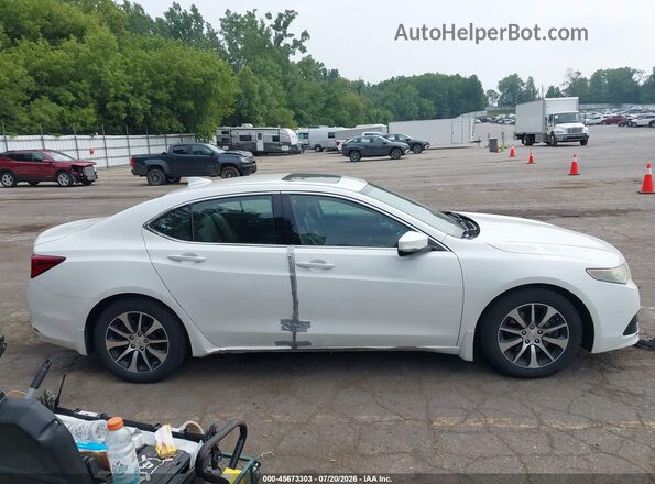 19UUB1F31GA007788 2016 ACURA TLX White Սալոնի հետևի տեսք