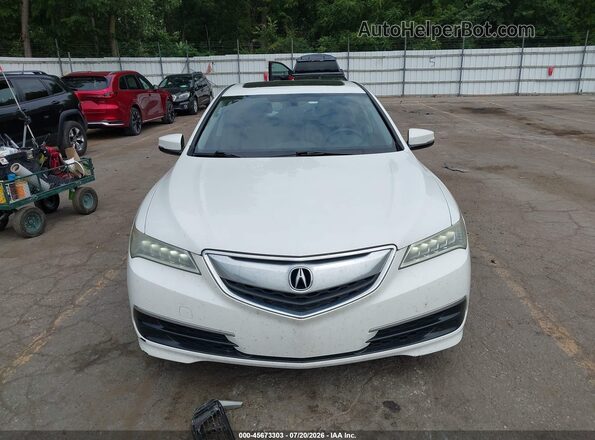 19UUB1F31GA007788 2016 ACURA TLX White Սարքավորումների վահանակի տեսք
