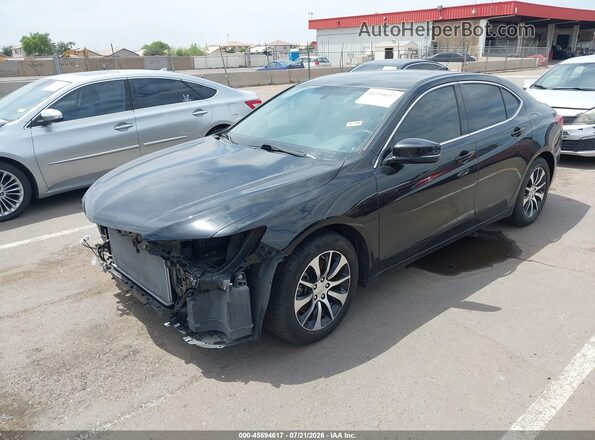 19UUB1F31GA008729 2016 ACURA TLX Black Vista tres cuartos delantera izquierda