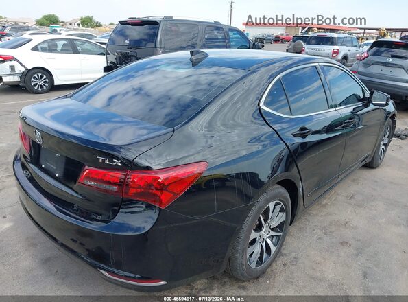19UUB1F31GA008729 2016 ACURA TLX Black Trasero derecho
