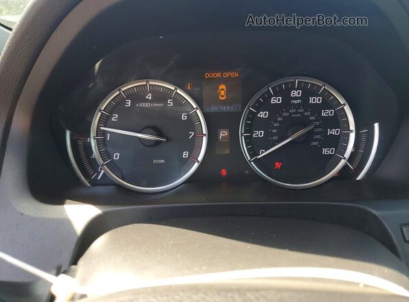 19UUB1F31GA011419 2016 ACURA TLX Black Սարքավորումների վահանակի տեսք