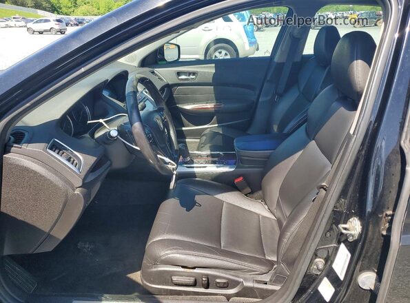 19UUB1F31GA011419 2016 ACURA TLX Black Սալոնի դիմացի տեսք