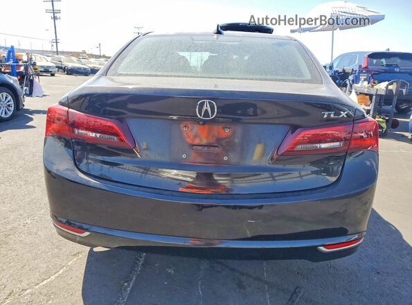 19UUB1F31HA010384 2017 ACURA TLX Brown Rear view