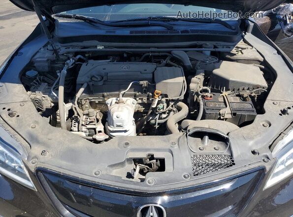 19UUB1F31HA010384 2017 ACURA TLX Brown Rear interior view