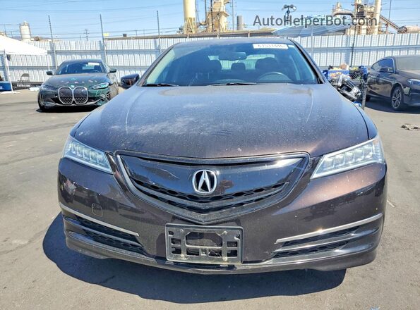 19UUB1F31HA010384 2017 ACURA TLX Brown Front view