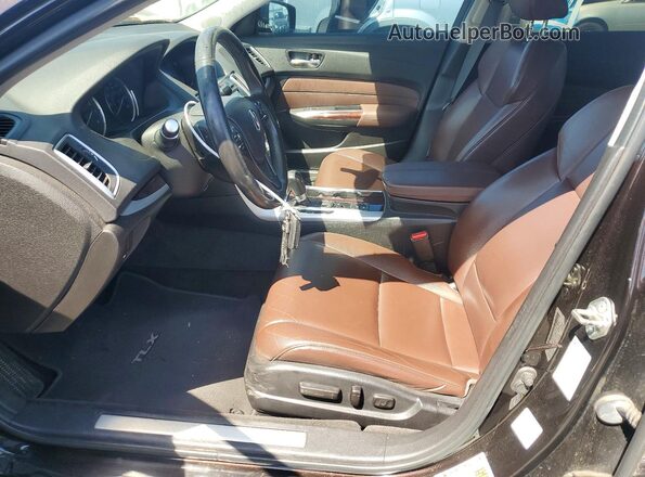 19UUB1F31HA010384 2017 ACURA TLX Brown Front interior view