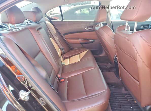 19UUB1F31HA010384 2017 ACURA TLX Brown Rear seats view