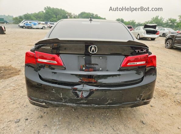 19UUB1F31JA001500 2018 ACURA TLX Black Rear view