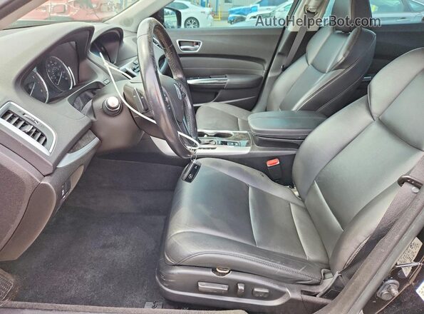 19UUB1F31JA005062 2018 ACURA TLX Black Սալոնի դիմացի տեսք