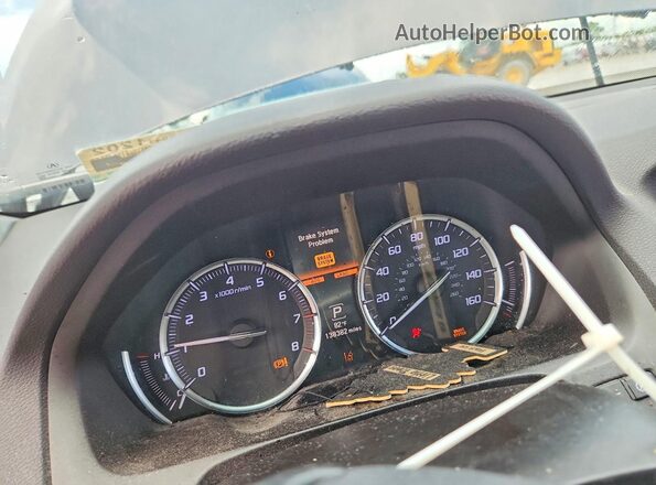 19UUB1F31KA004205 2019 ACURA TLX Gray Vista del cuadro de instrumentos