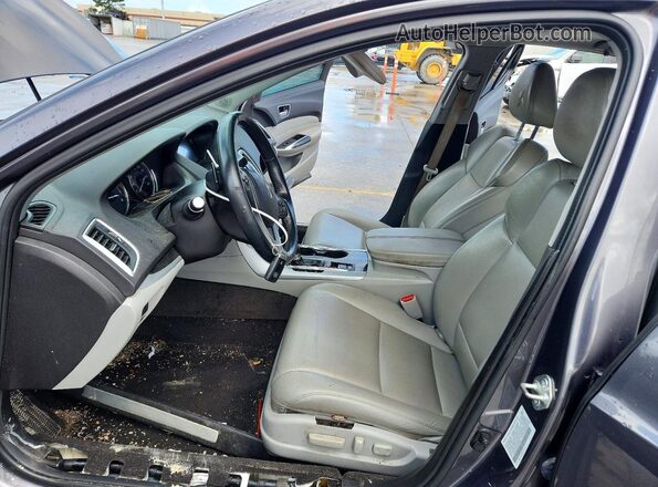 19UUB1F31KA004205 2019 ACURA TLX Gray Vista interior delantera