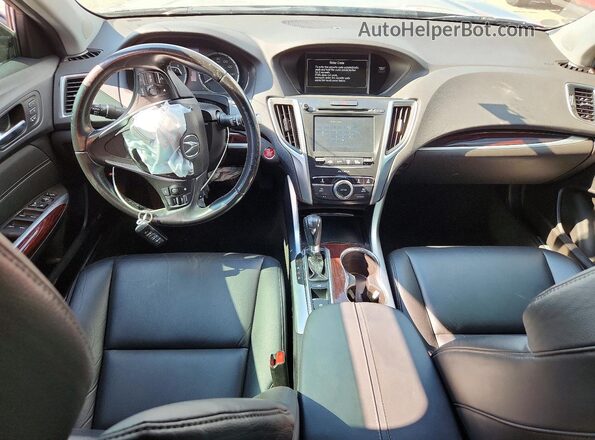 19UUB1F32GA002034 2016 ACURA TLX Black Вид панелі приладів