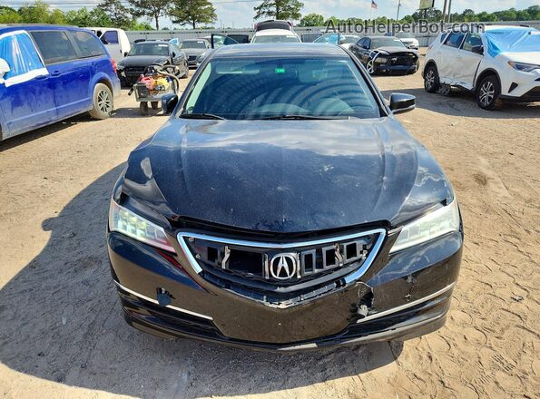 19UUB1F32GA002034 2016 ACURA TLX Black Вид спереду