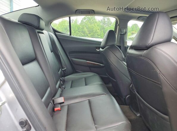 19UUB1F32HA004867 2017 ACURA TLX Silver Rear seats view