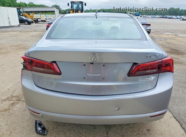 19UUB1F32HA004867 2017 ACURA TLX Silver Rear view