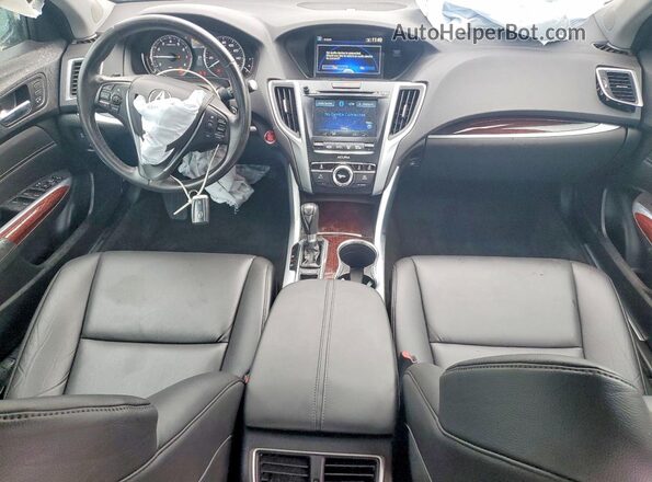 19UUB1F32HA004870 2017 ACURA TLX Silver Вид панелі приладів