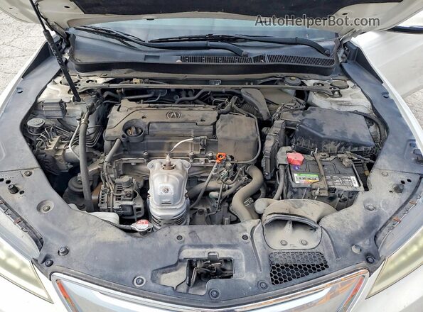 19UUB1F33GA010787 2016 ACURA TLX White Вид задньої частини салону