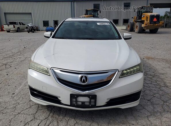 19UUB1F33GA010787 2016 ACURA TLX White Вид спереду