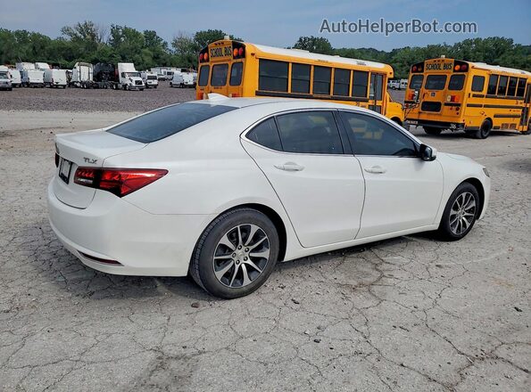 19UUB1F33GA010787 2016 ACURA TLX White Задня права чверть