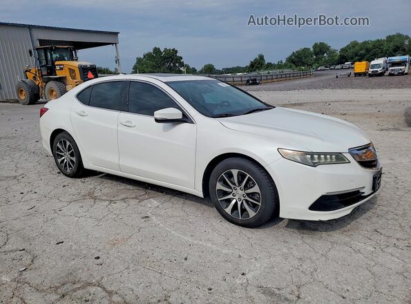 19UUB1F33GA010787 2016 ACURA TLX White Передня права чверть