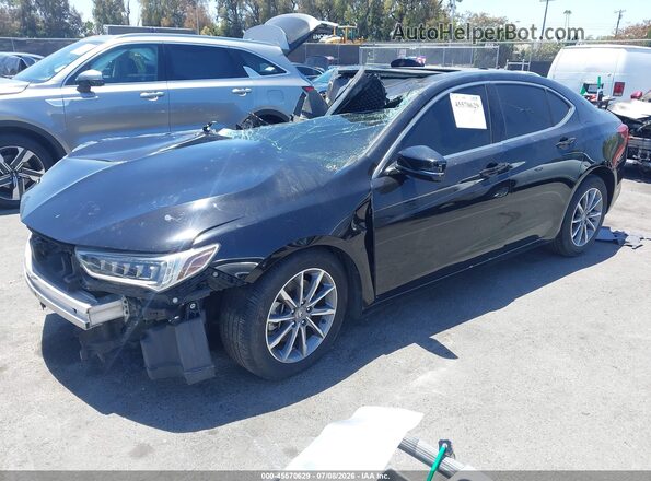19UUB1F33JA006066 2018 ACURA TLX Black Przód lewy