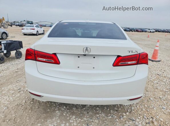 19UUB1F33KA010751 2019 ACURA TLX White უკანა ხედი