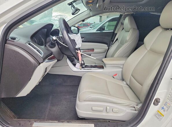 19UUB1F34GA015979 2016 ACURA TLX White Սալոնի դիմացի տեսք