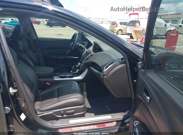 19UUB1F34HA006877 2017 ACURA TLX Black Սալոնի դիմացի տեսք