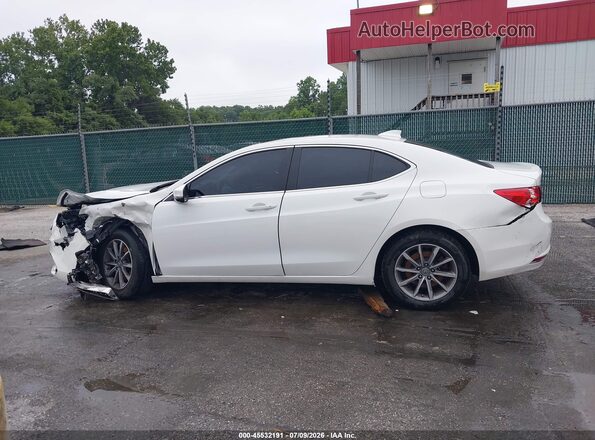 19UUB1F34JA006660 2018 ACURA TLX White სალონის 360-გრადუსიანი ხედი