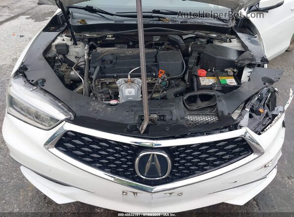 19UUB1F34JA006660 2018 ACURA TLX White უკანა ხედი