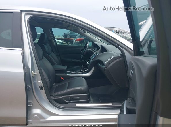 19UUB1F34KA009706 2019 ACURA TLX Silver Widok wnętrza z przodu