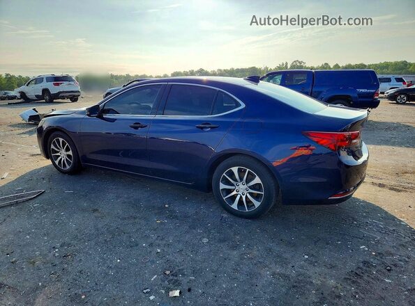 19UUB1F35GA001556 2016 ACURA TLX Blue Trasero izquierdo