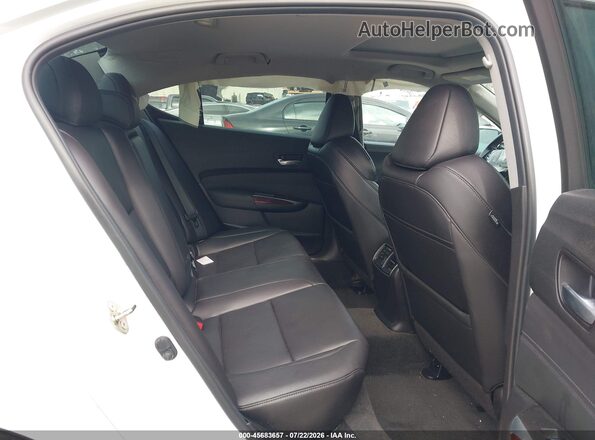 19UUB1F35GA004604 2016 ACURA TLX White Vista de la etiqueta del VIN