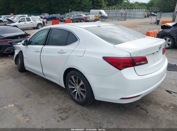 19UUB1F35GA004604 2016 ACURA TLX White Trasero izquierdo